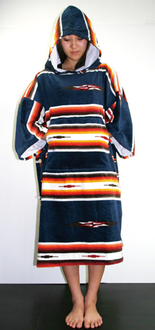 FRUTION PONCHO Native Navy