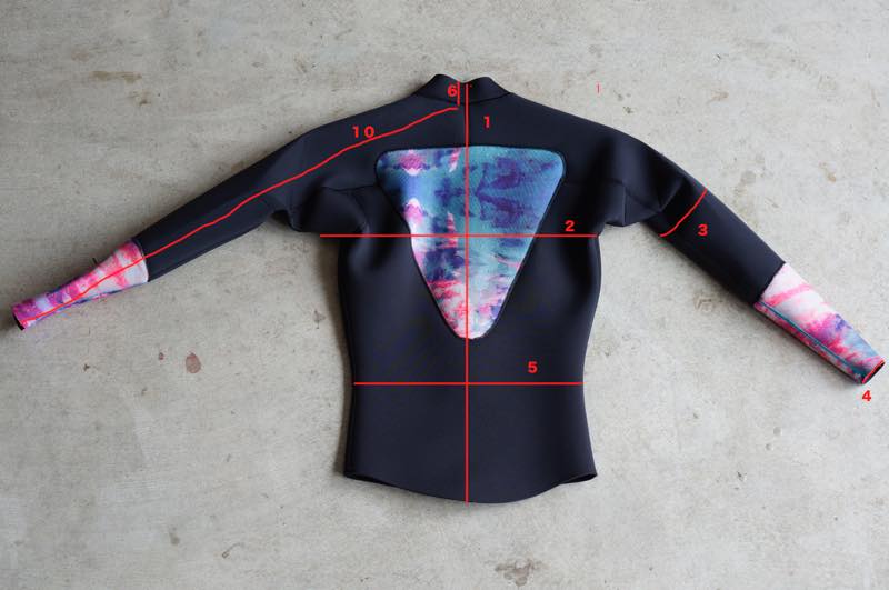 KASSIA + SURF 2mm JACKET Blue Grey S|沖縄サーフィンショップ「YES
