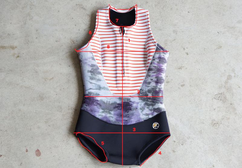 kassia surf ショートジョン  サイズM KASSIA + SURF 2mm SHORTY |沖縄サーフィンショップ「YES SURF」