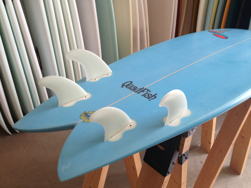 USED BOARDS （STRETCH SURFBOARDS 「QUAD FISH 5'8