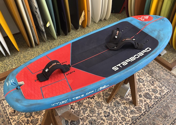 USED (2025 STARBOARD TAKE OFF 4.7 BLUE CARBON)|沖縄サーフィン
