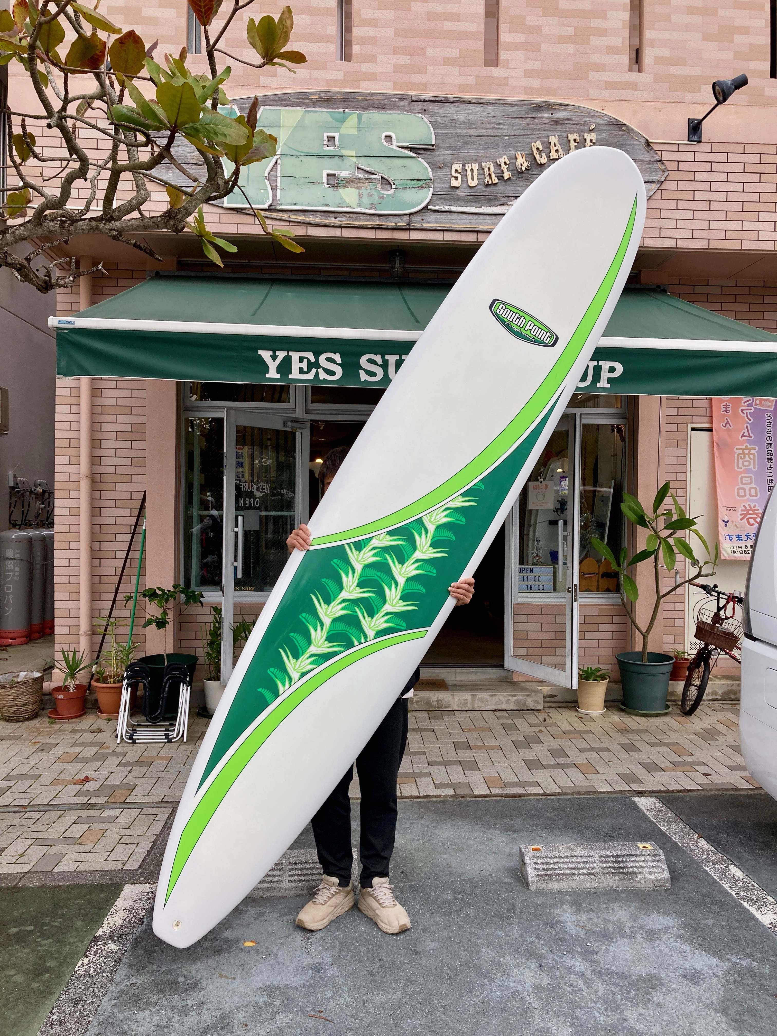 USED BOARDS ( SOUTH POINT 10.2 )|沖縄サーフィンショップ「YES SURF」