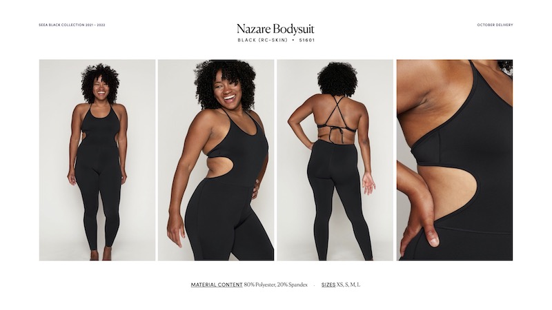 Seea Nazare Body Suit Black