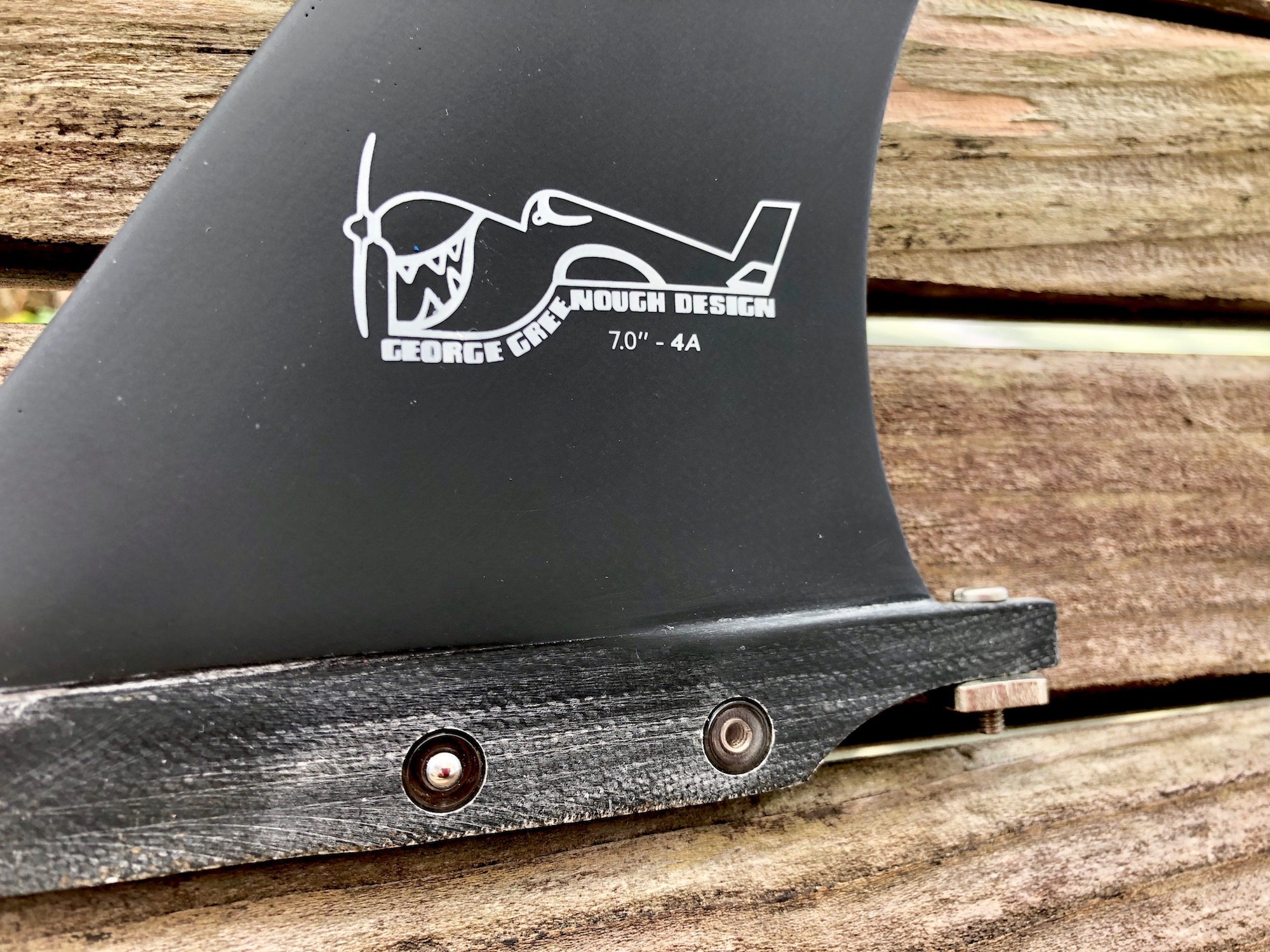 4A 7.0 Black Kumano System George Greenough Design 【TRUE AMES FIN 