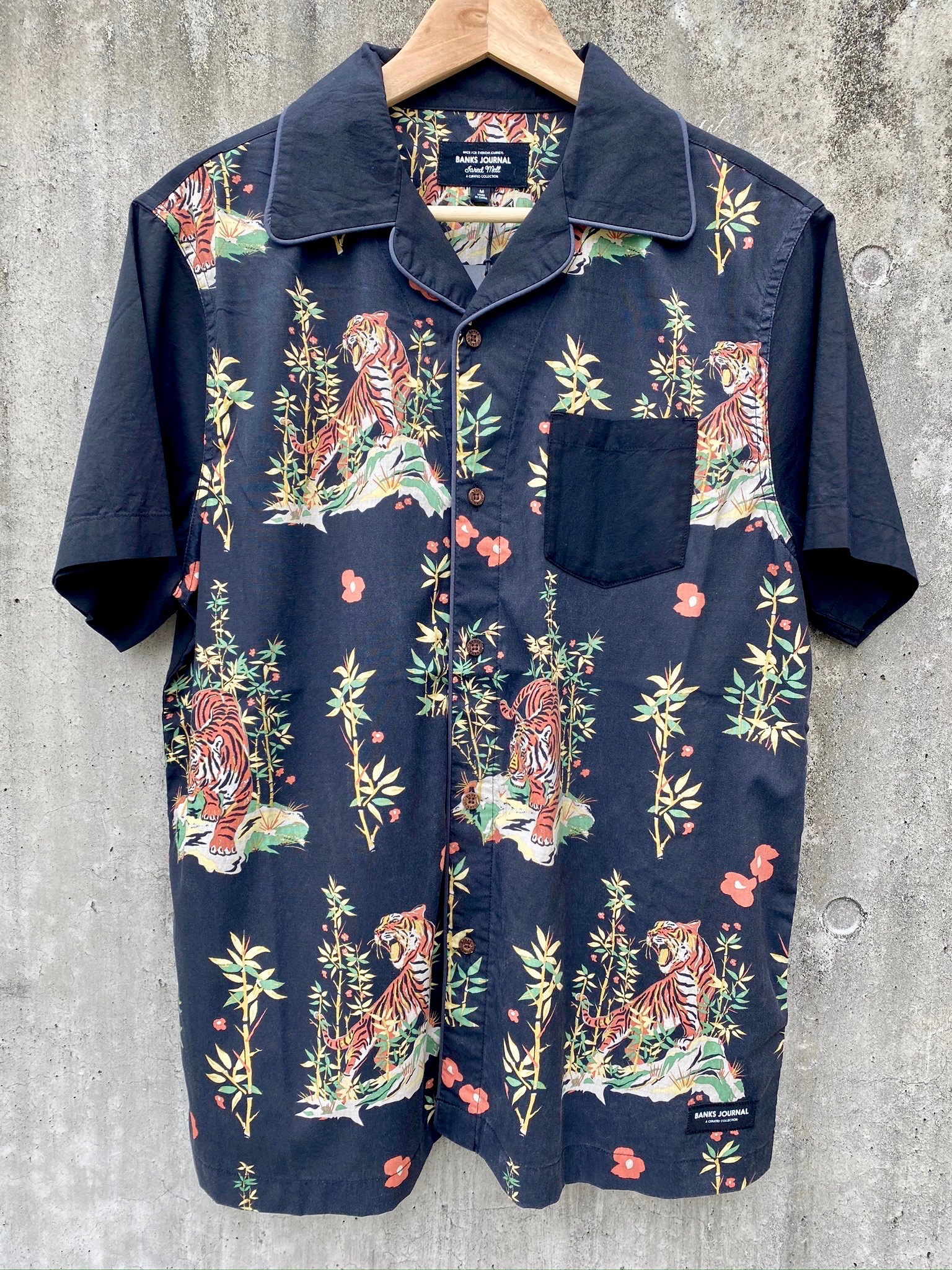 BANKS JOURNAL JARED MELL S/S WOVEN SHIRT|Okinawa surf shop YES SURF