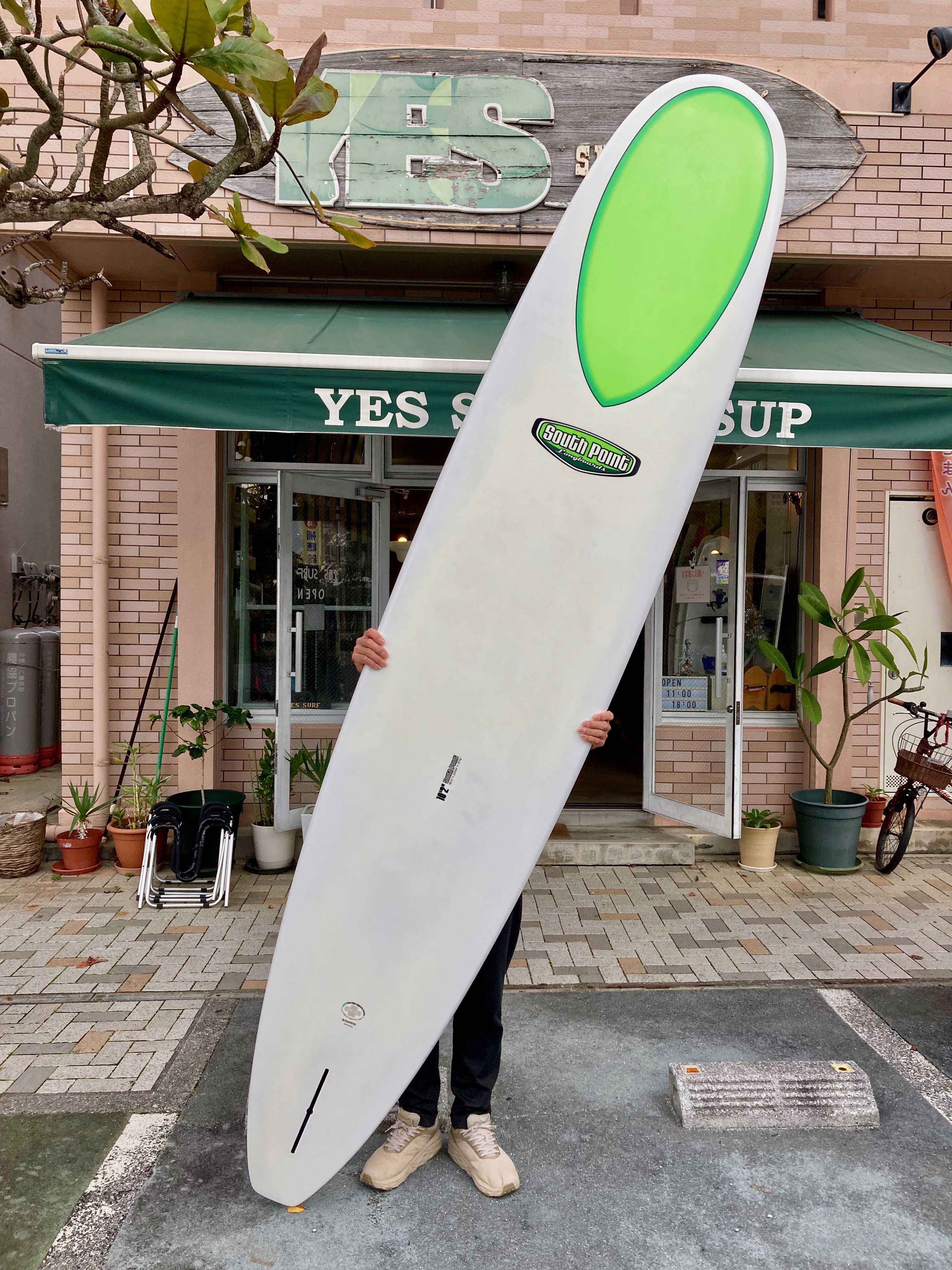 USED BOARDS ( SOUTH POINT 10.2 )|沖縄サーフィンショップ「YES SURF」
