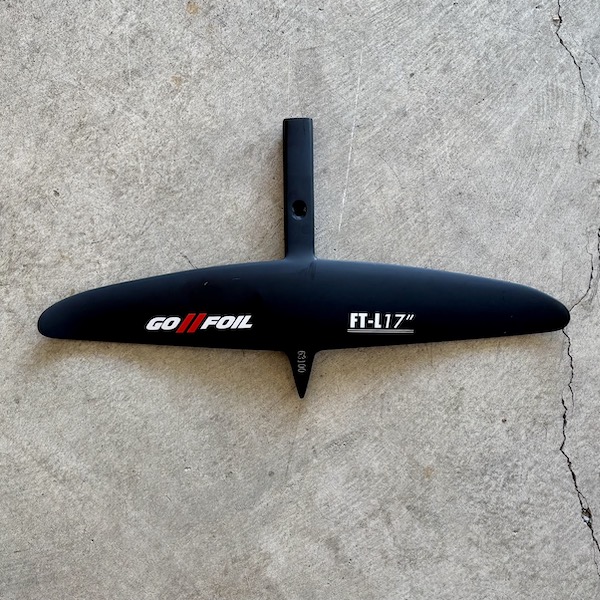 USED Go Foil Fixed tail back wings 17 Long Black|沖縄サーフィン