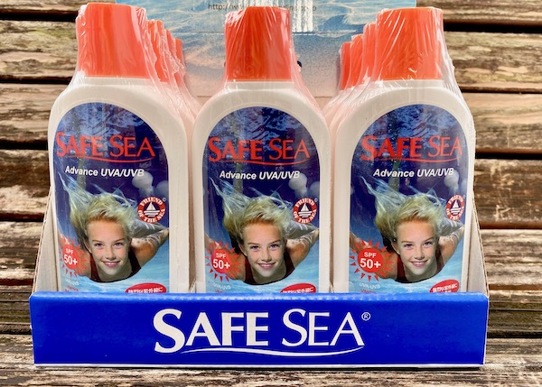 クラゲに刺されない日焼け止めSAFE SEA SPF50+|沖縄サーフィン