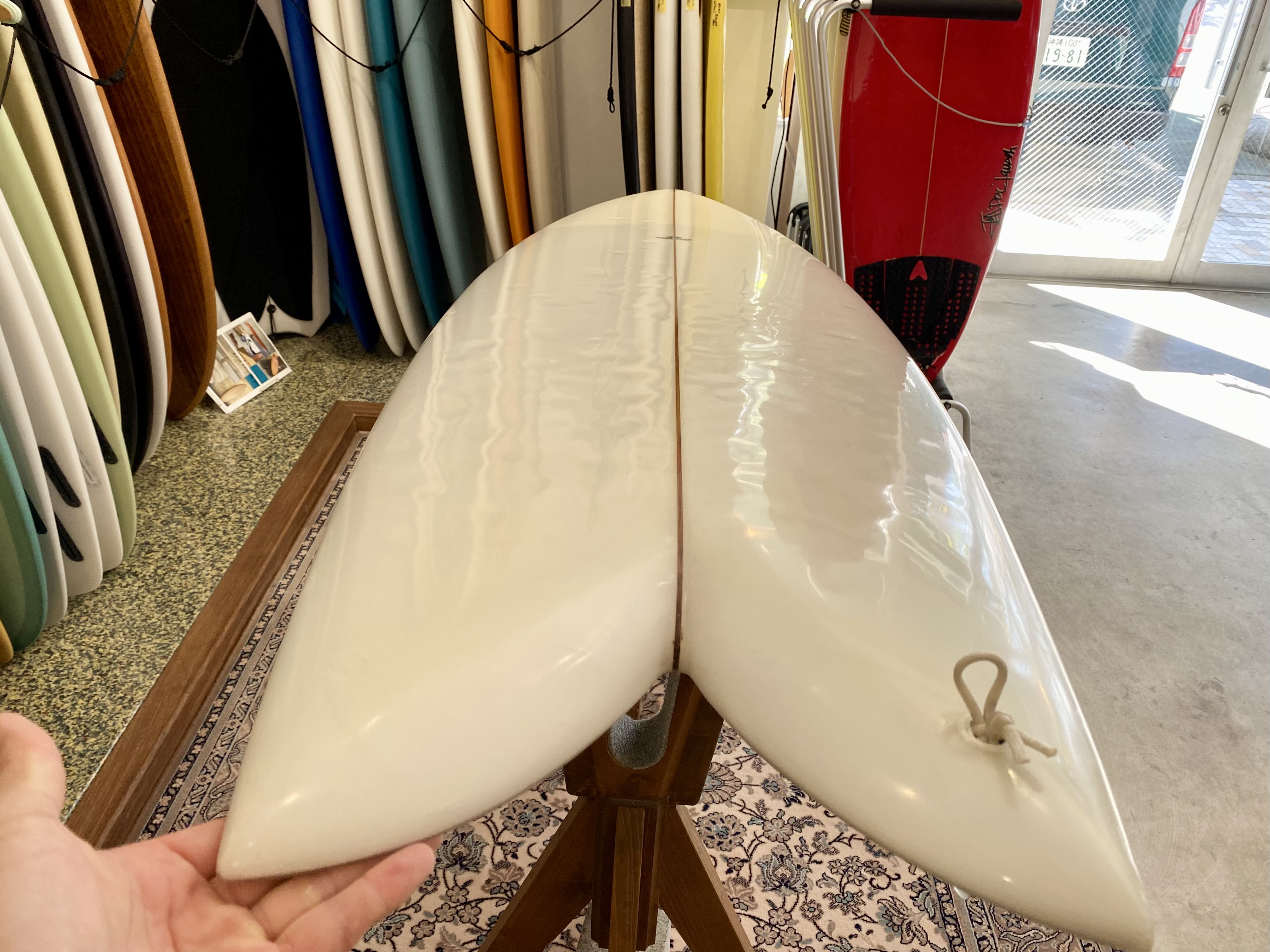 USED BOARDS (APE 6.9 Keel fin Edge board)|沖縄サーフィン