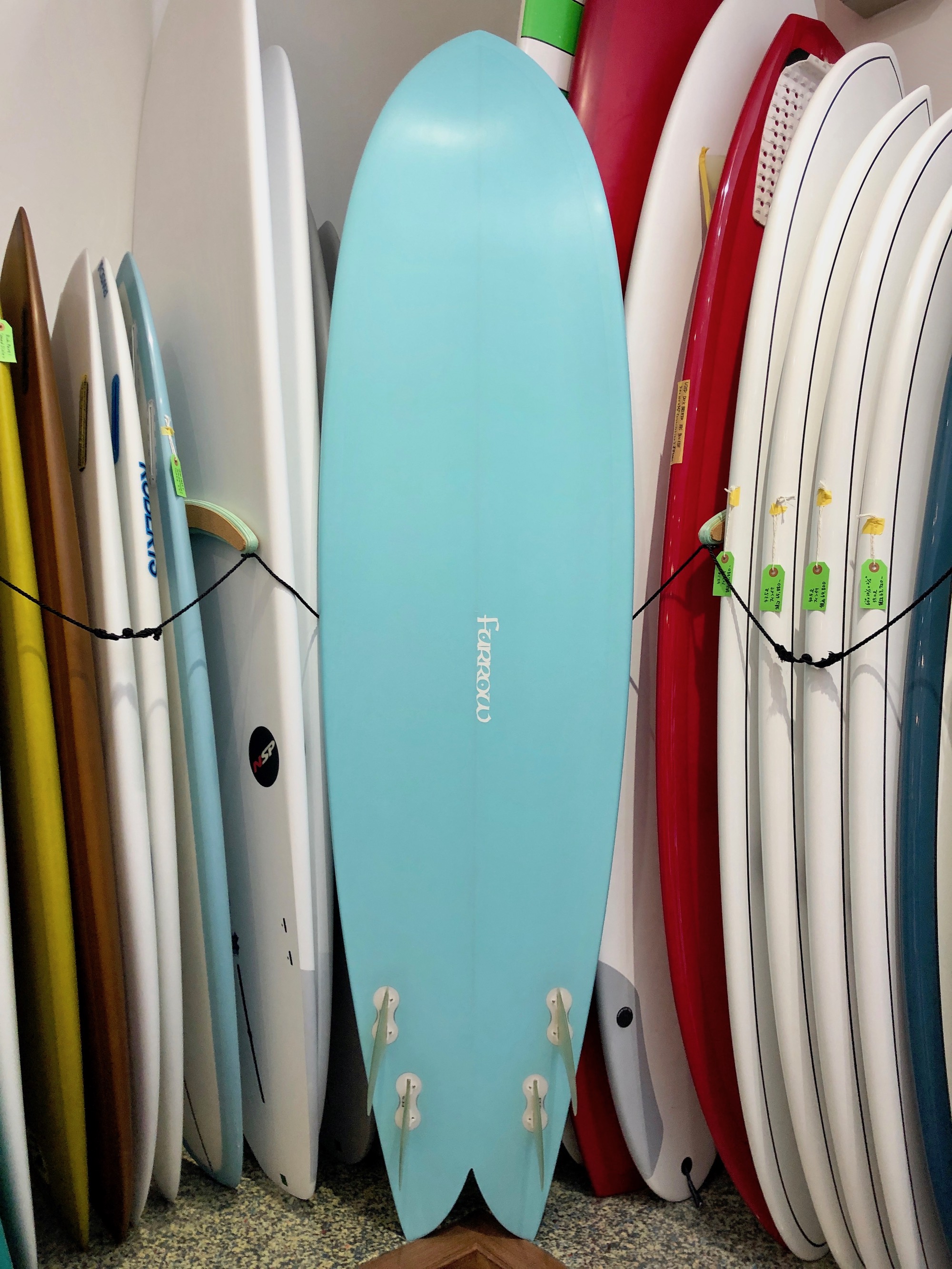 CALIFORNIA FISH 6.10 QUAD Furrow Surf Craft |沖縄サーフィン