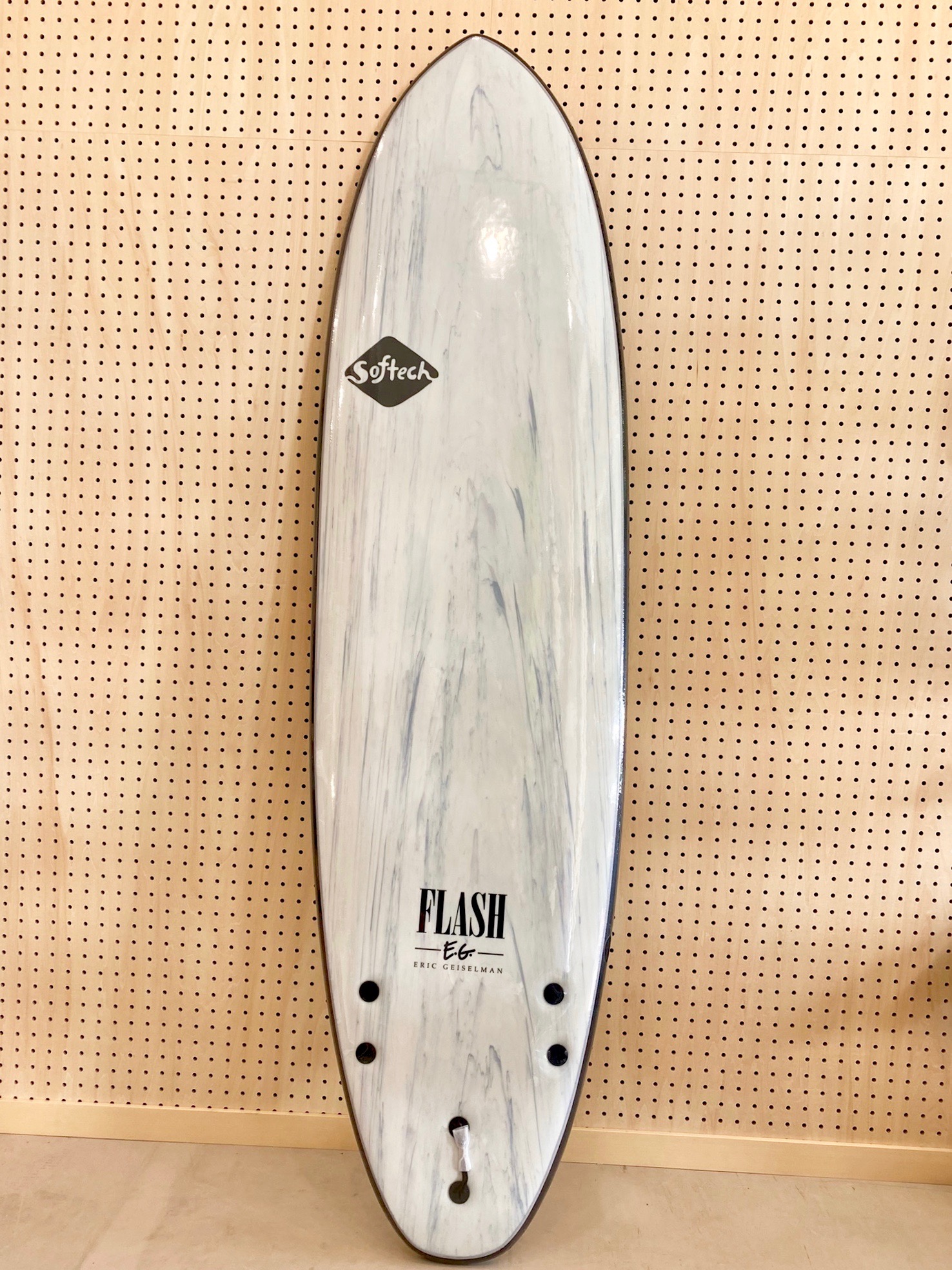 SOFTECH Eric Geiselman Flash 6.6 White marble|沖縄サーフィン