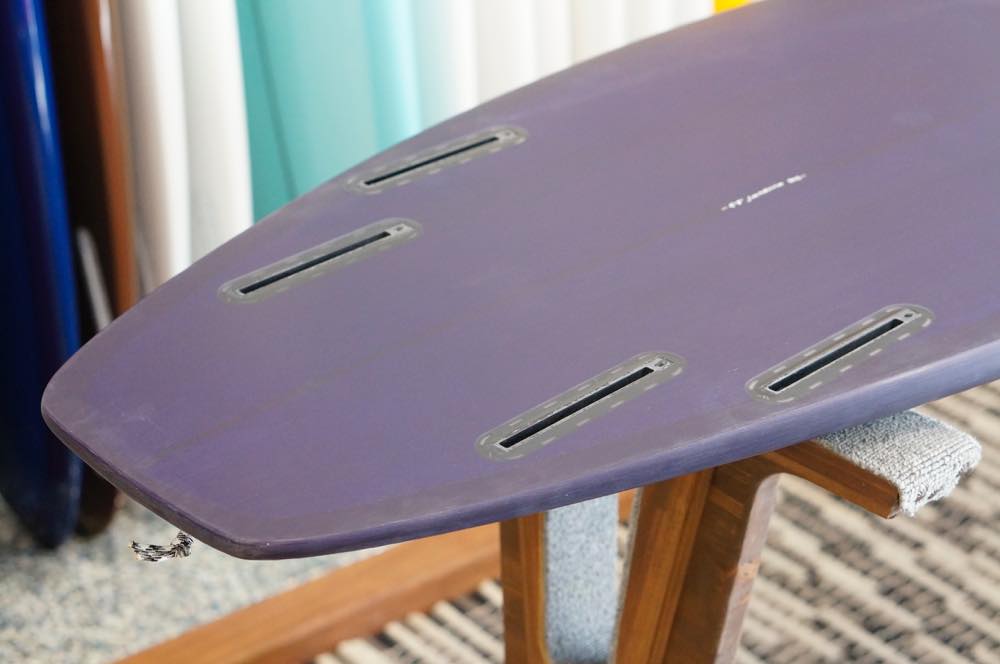 Mccallum Surfboards Upside Down Label 5.8 J Bay Quad|沖縄