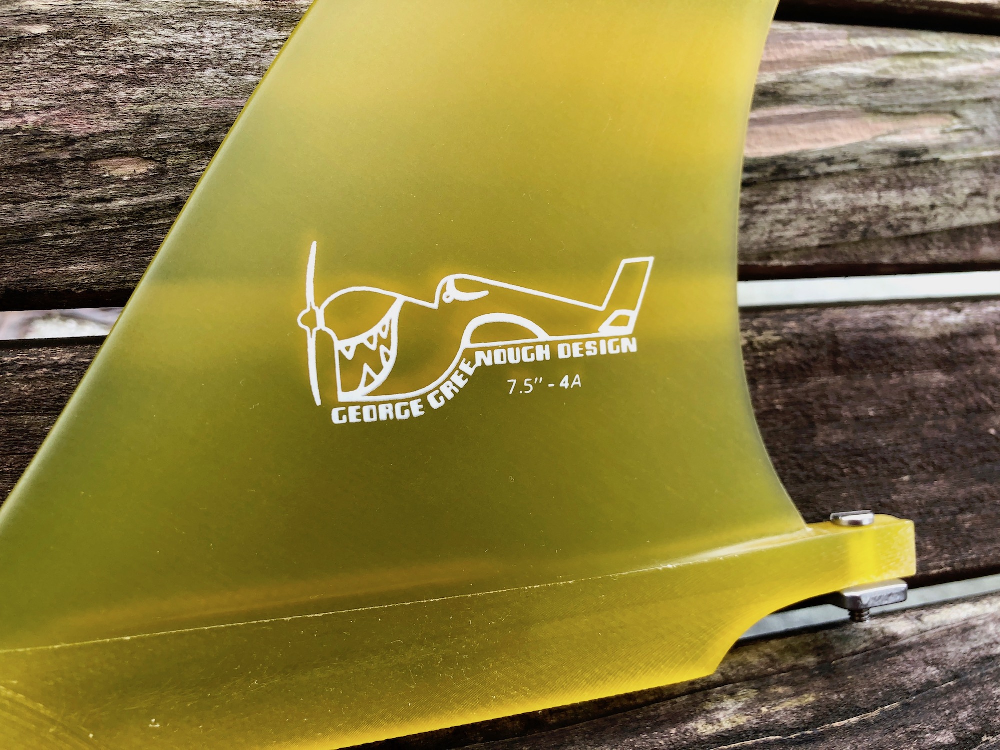 George Greenough 7.5\" フィン 7.5 4A George Greenough Design Volan 【TRUE AMES FIN】|沖縄