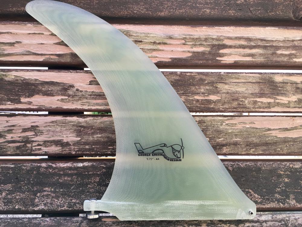 TRUE AMES FIN】George Greenough Design 4A 9.75 Clear|Okinawa surf