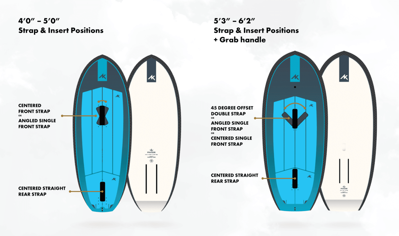 157cm SOS フォイル 5'2 カイトサーフィン Foil カイトボード