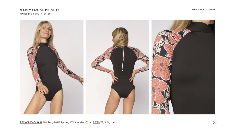 Seea Gaviotas Surf Suits Mabel