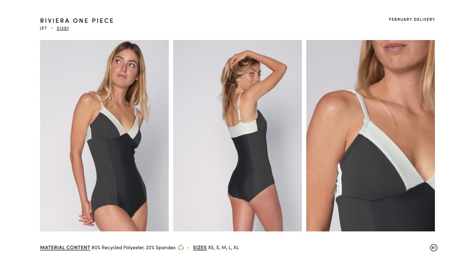 Seea Riviera One Piece Jet