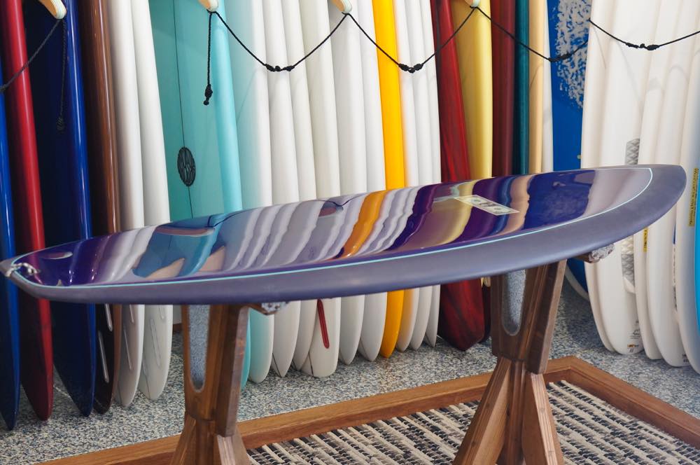 Mccallum Surfboards Upside Down Label 5.8 J Bay Quad|沖縄