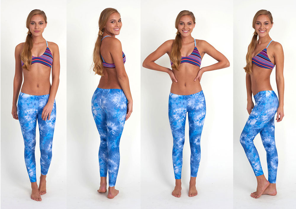 Seea Balboa Surf Leggings - Tie Dye