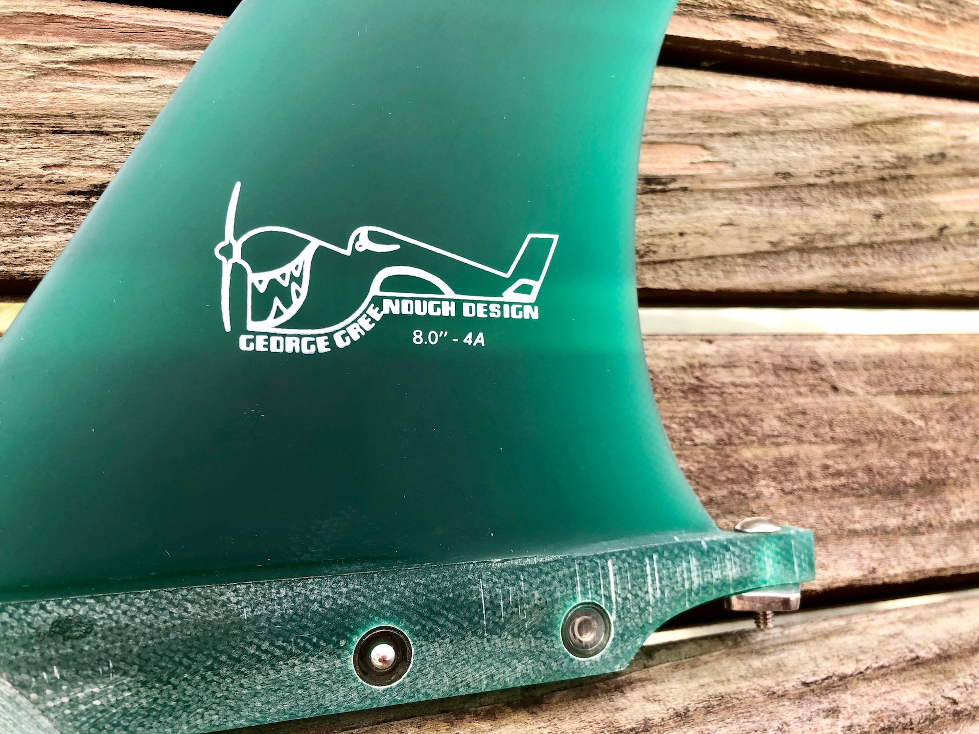 4A 8.0 Green Tint Kumano System George Greenough Design