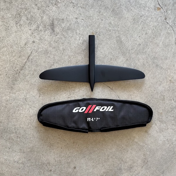USED Go Foil Fixed tail back wings 17 Long Black|沖縄サーフィン