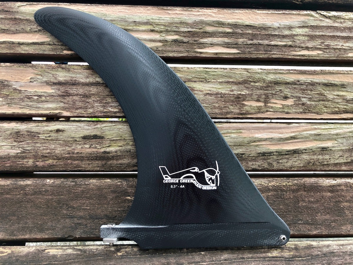 シングルフィン GEORGE GREENOUGH DESIGN 8.0\" 8.0 4A SMOKE George Greenough Design 【TRUE AMES FIN
