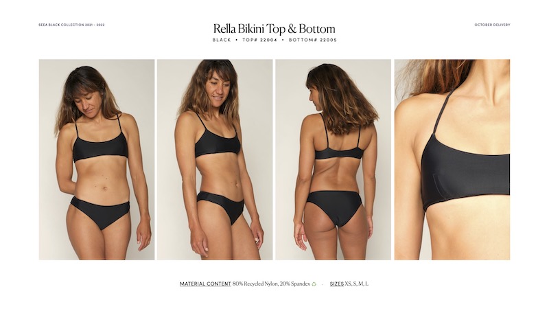 Seea Rella Bikini Black