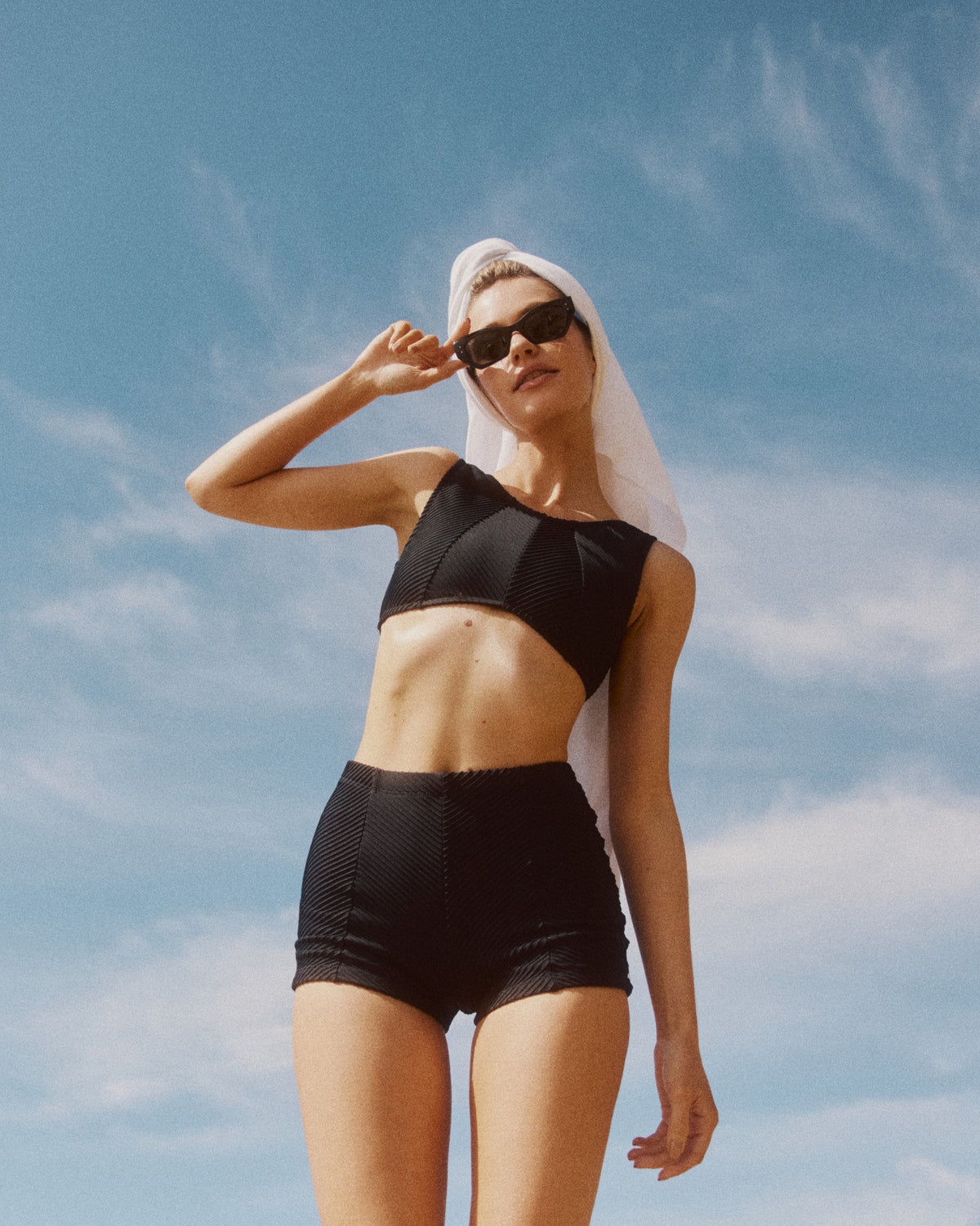 Seea Liam Bikini Black Rib