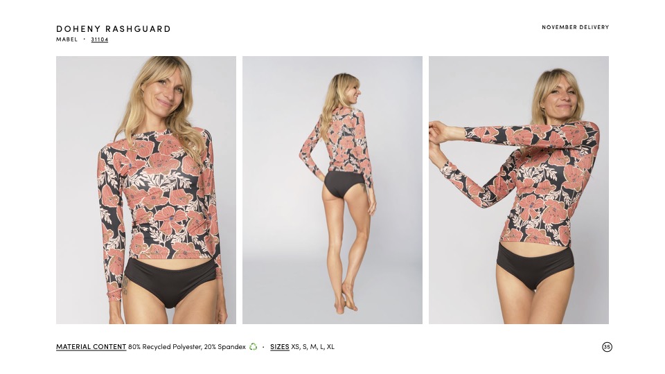 Seea Doheny Rashguard Mabel