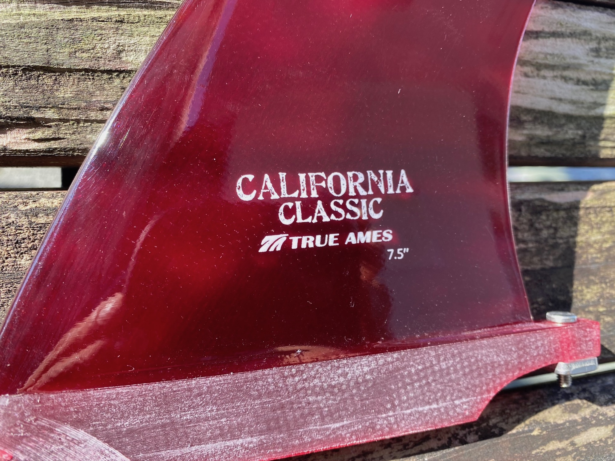 7.5 Red CALIFORNIA CLASSIC 【TRUE AMES FIN】|Okinawa surf shop YES