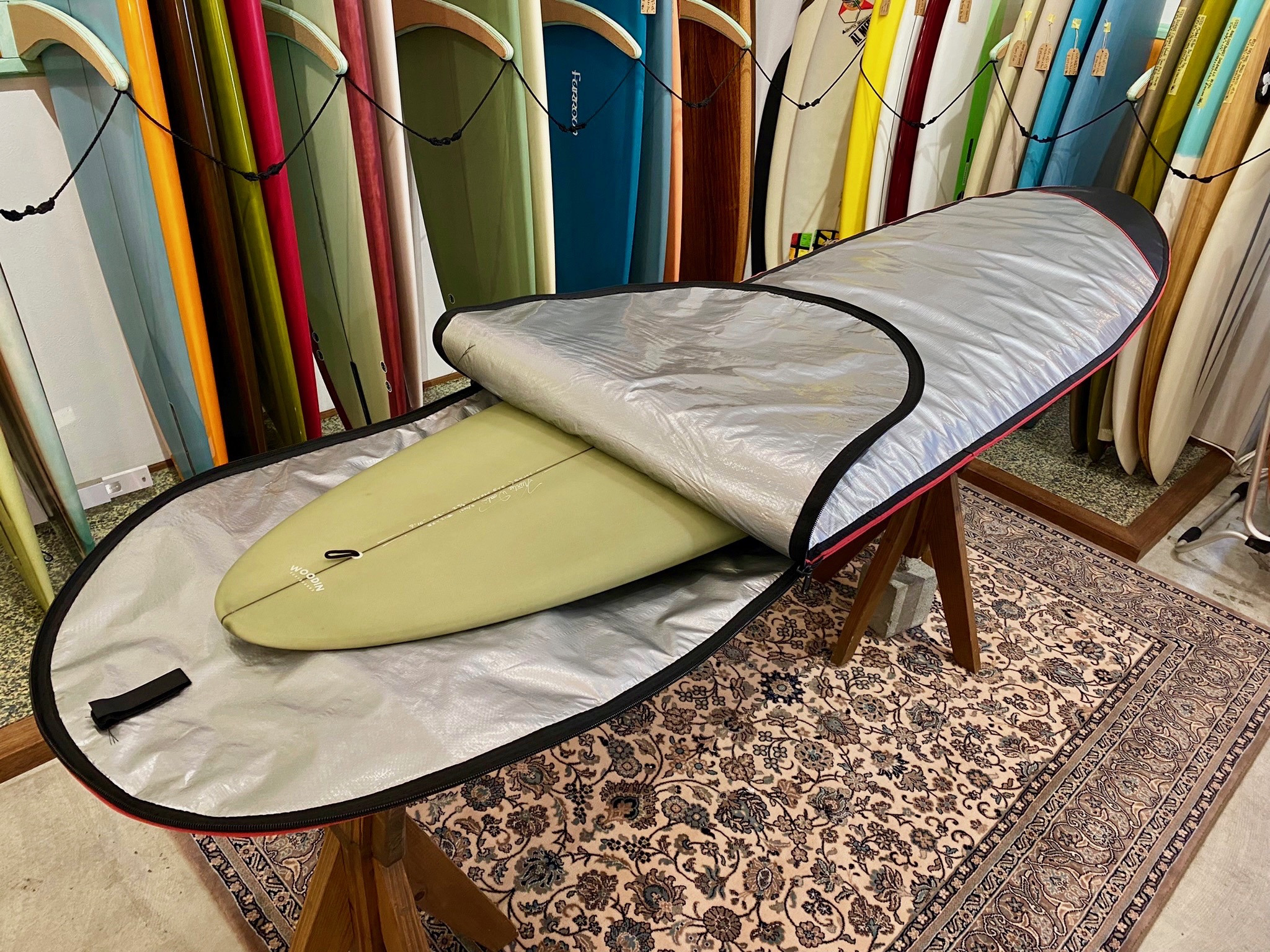 8.0 Ocean & Earth BARRY FISH / FUN Board Bag|Okinawa surf