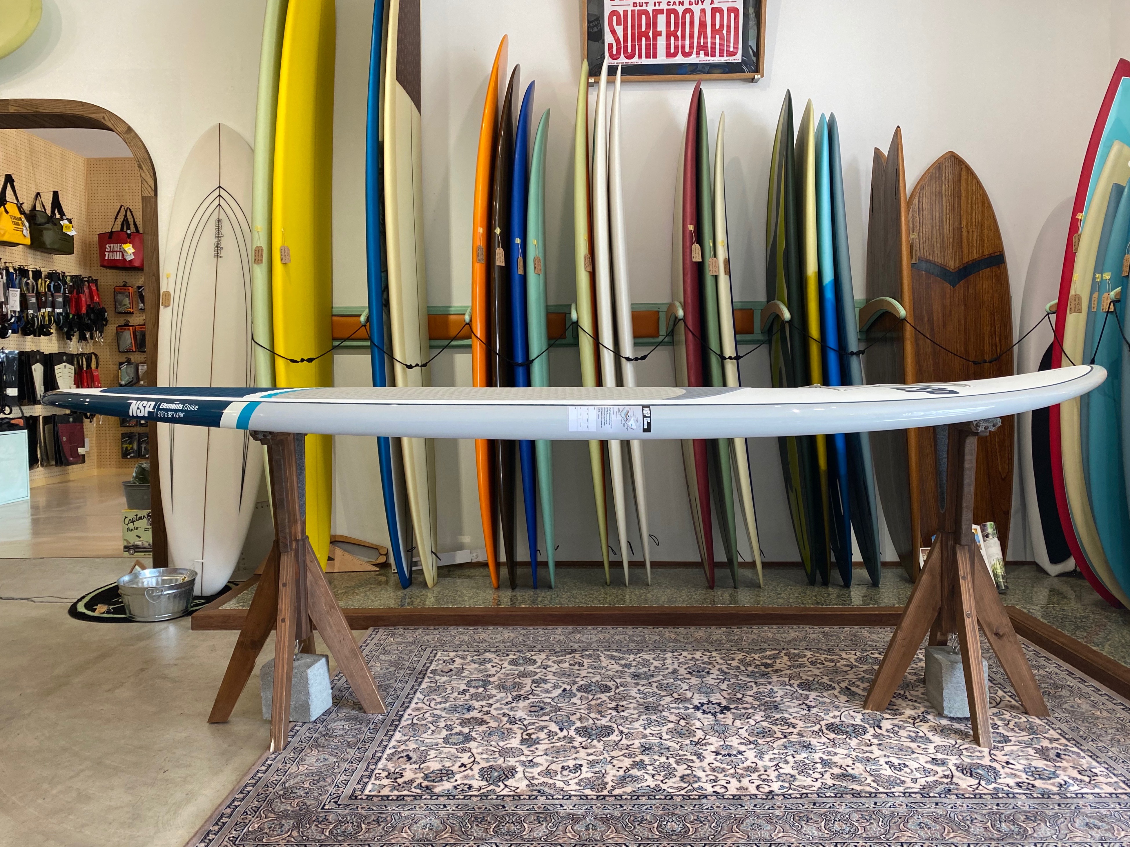 NSP Elements CRUISE 9.8 AQUA|沖縄サーフィンショップ「YES SURF」