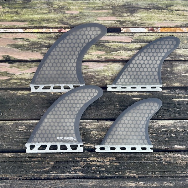 最終値下げ！Captain Fin Tyler Warren クワッドフィン CAPTAIN FIN キャプテンフィン TYLER WARREN QUAD TT BLACK FCS