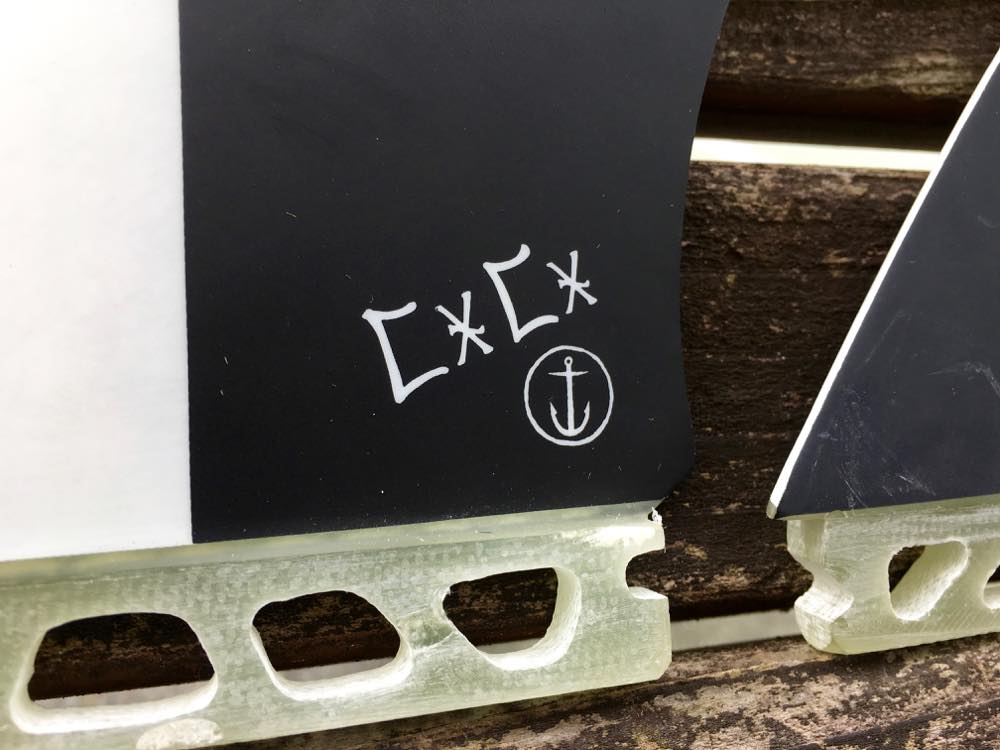 CAPTAIN FIN] CHRIS CHRISTENSON TWIN Single Tab 5.33|Okinawa surf