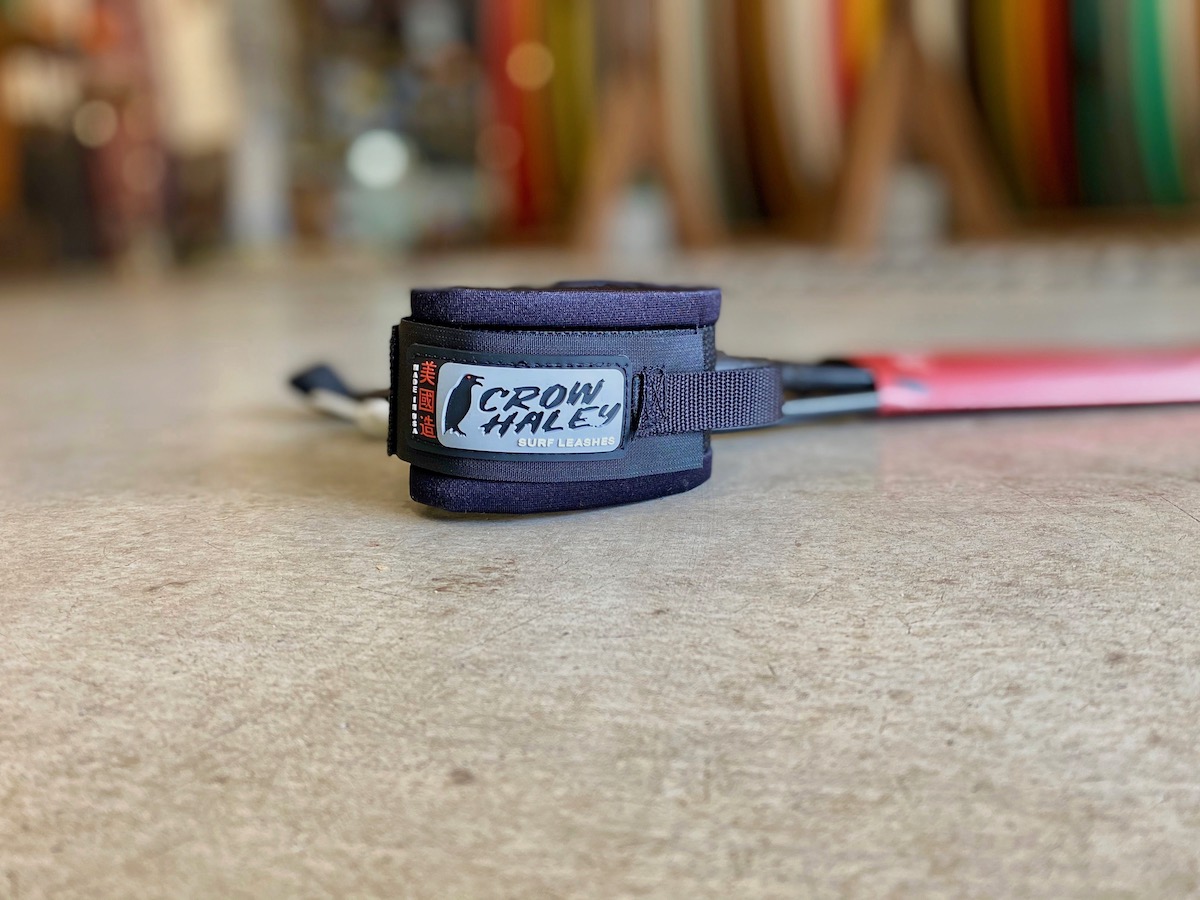 CROW HALEY SURF LEASH 7 Regular Matt Black|沖縄サーフィンショップ