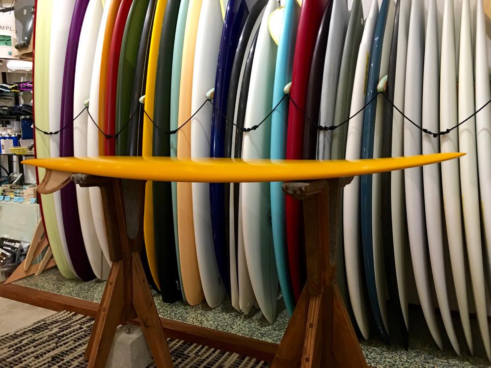 TWIN FISH 5.5 FH Yellow Tint [CHRISTENSON SURFBOARDS] |沖縄 