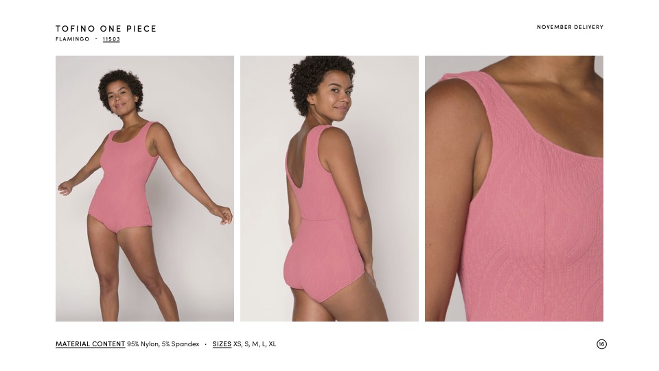 Seea Tofino One Piece Flamingo