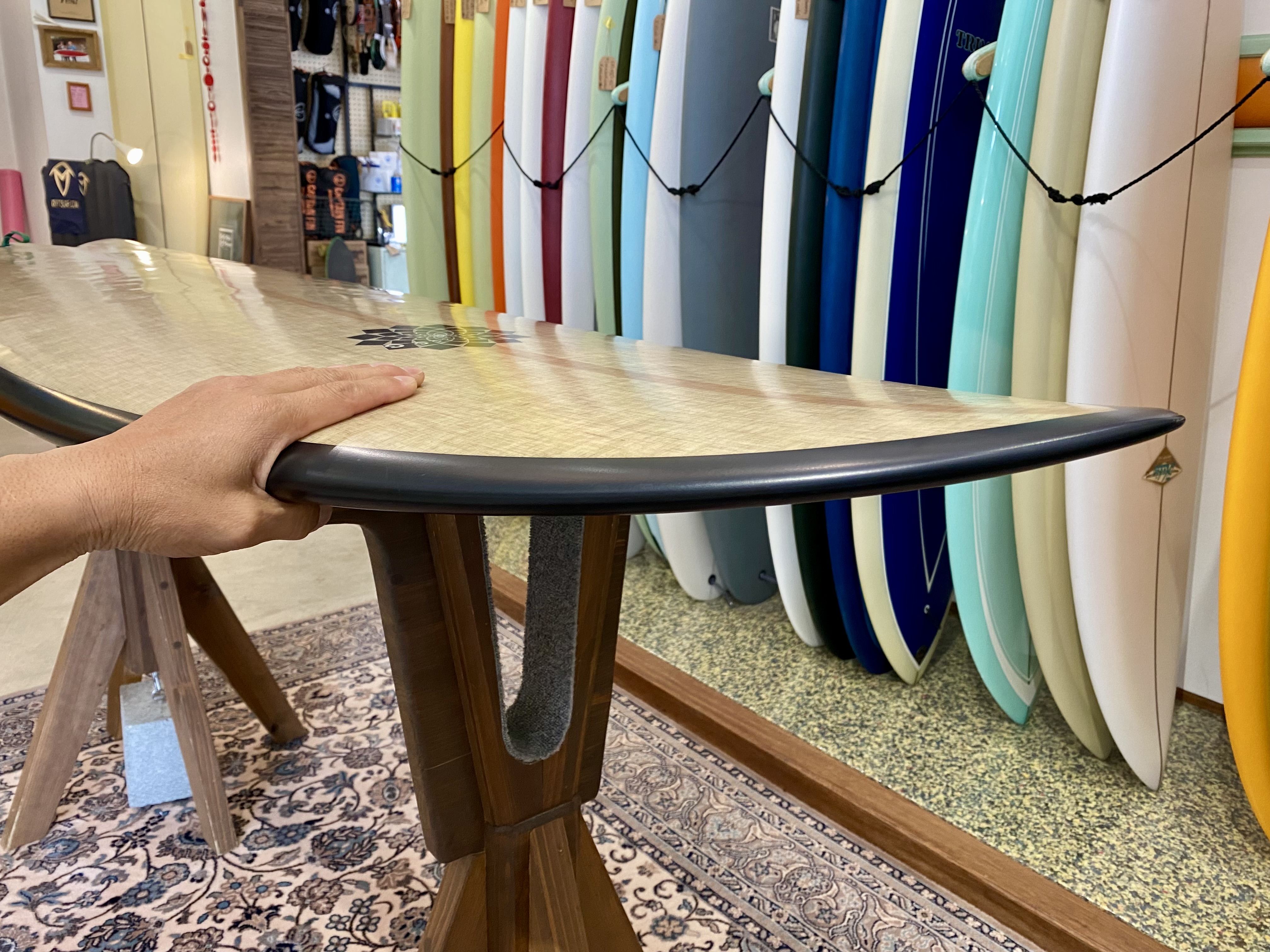 USED (Gary Mcneill Concepts Surfboards RASTA TORUS TWIN 6.1