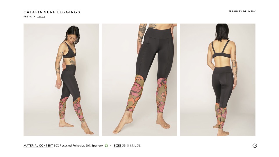 Seea Calafia Surf Leggings Freya