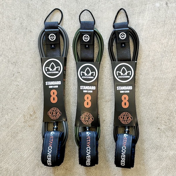 8 Stay Covered Surf Leash |沖縄サーフィンショップ「YES SURF」