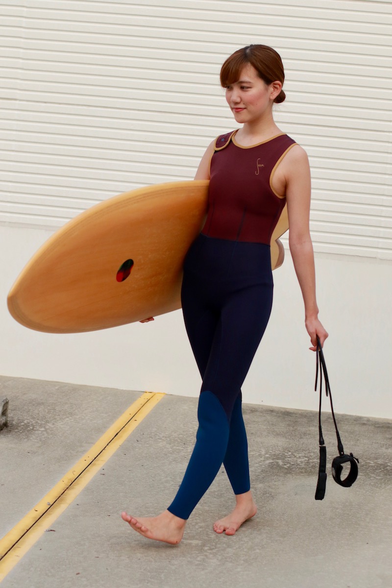Seea Sydney 2mm Yulex Long Jane Black|Okinawa surf shop YES SURF