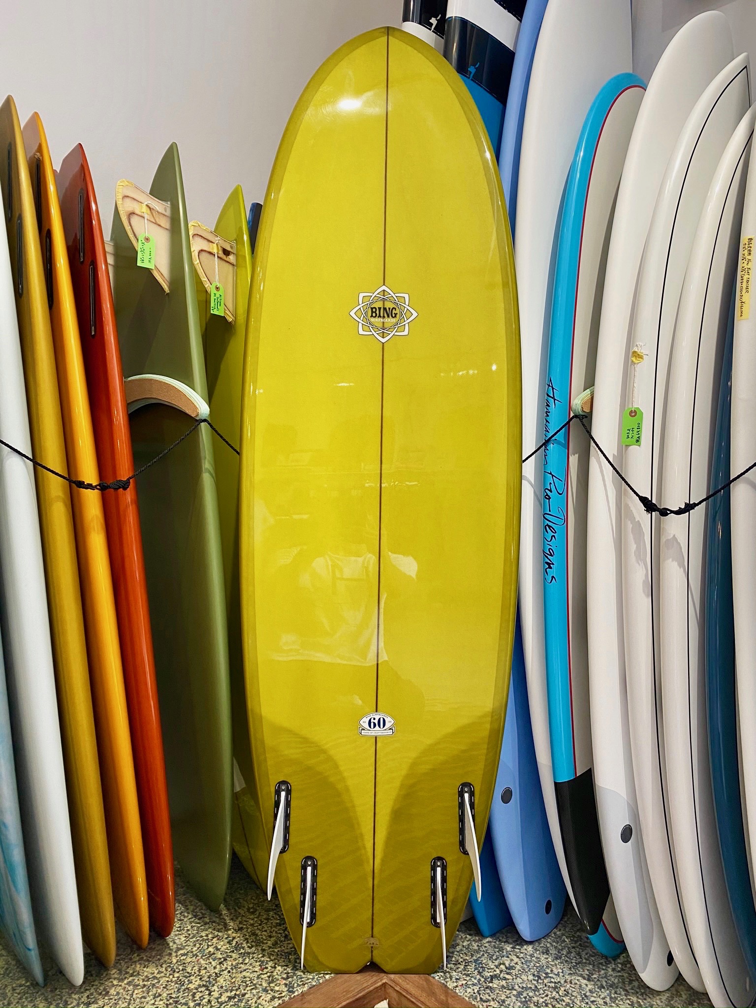 BING DHARMA 6.6 Light olive tint|沖縄サーフィンショップ「YES SURF」