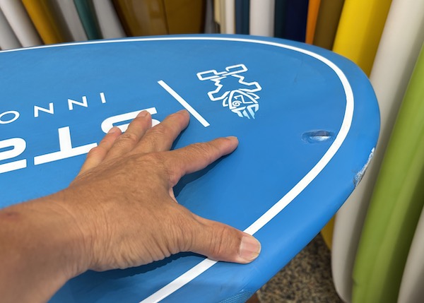 USED (STARBOARD SUP 9.0×26 LONGBOARD Blue Carbon)|Okinawa surf