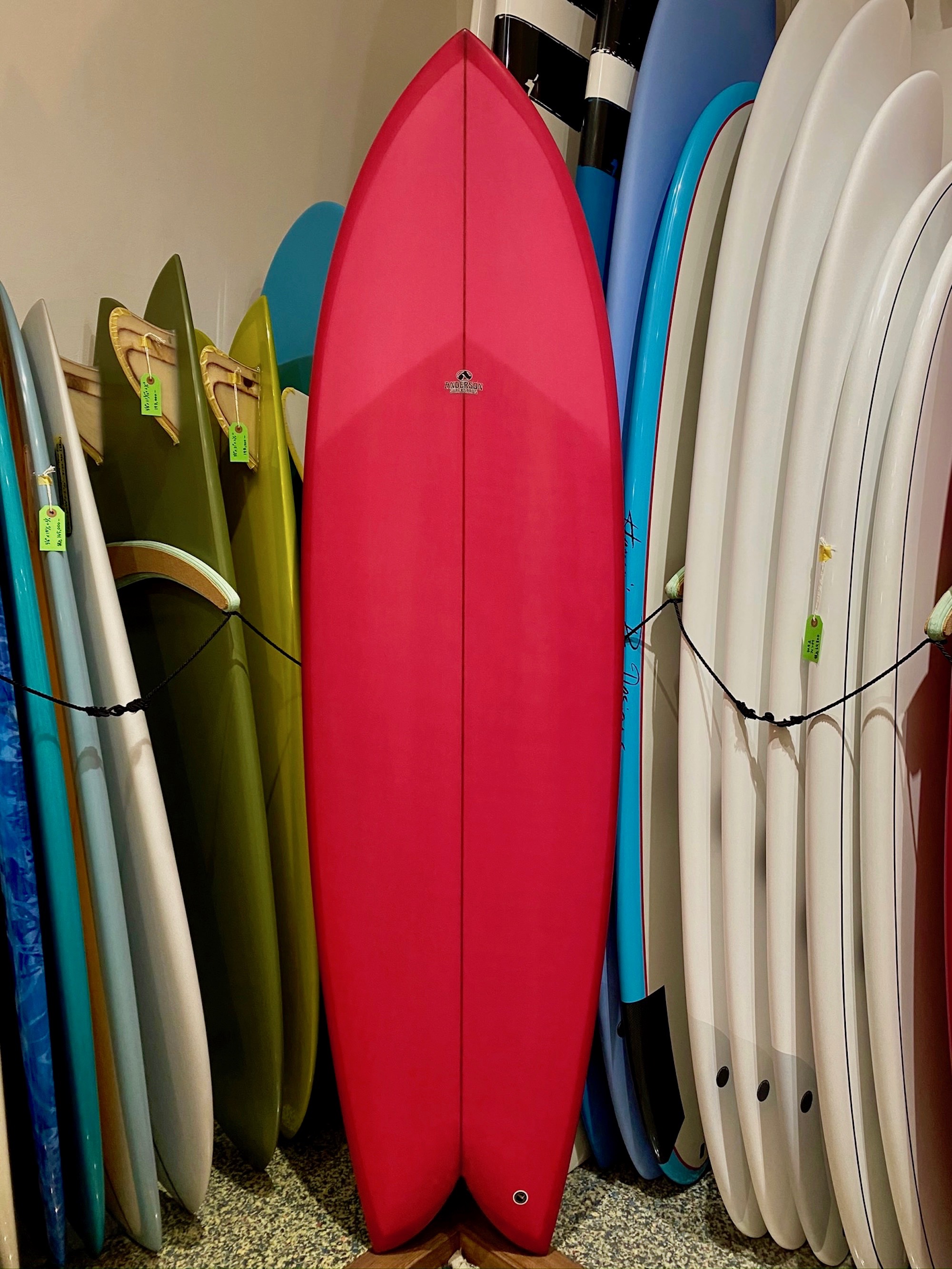 送料込み！Varley surfboard ツインフィッシュ5.9 新品