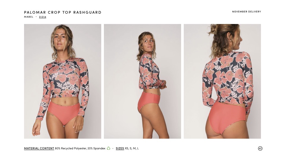 Seea Palomar Crop Top Rashguard Mabel