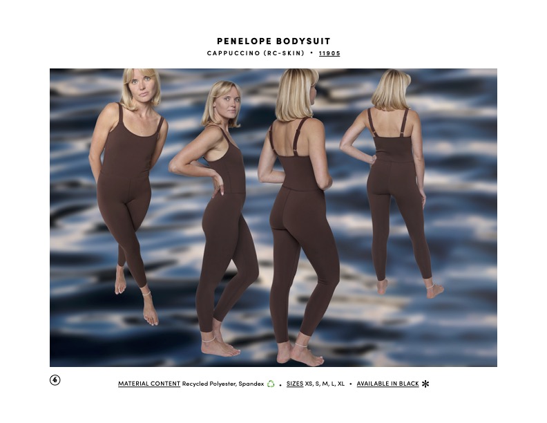 Seea Penelope Bodysuit Cappuccino