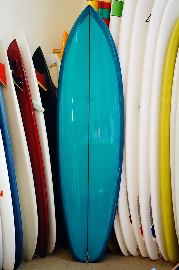 *Mitsven Surfboards * 6'6" * Pointed Gypsy *