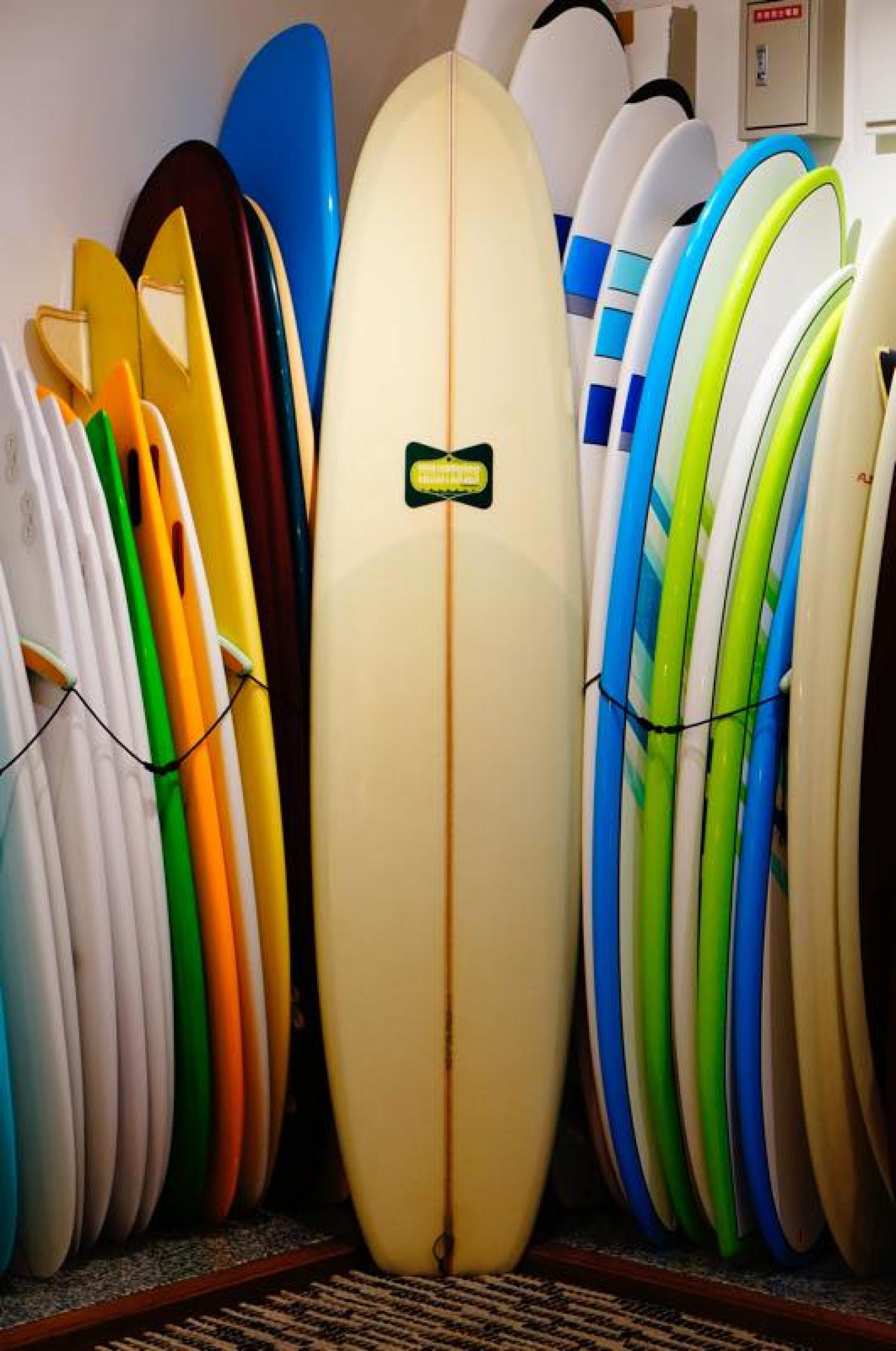 USED BOARDS (CHRISTENSON SURFBOARDS LONG SIMMONS 8.0)