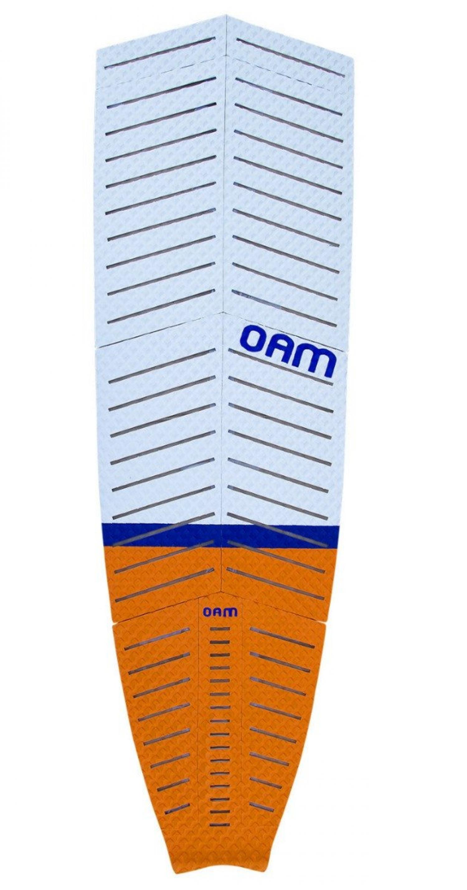 OAM SUP SURF PAD WHITE ORANGE