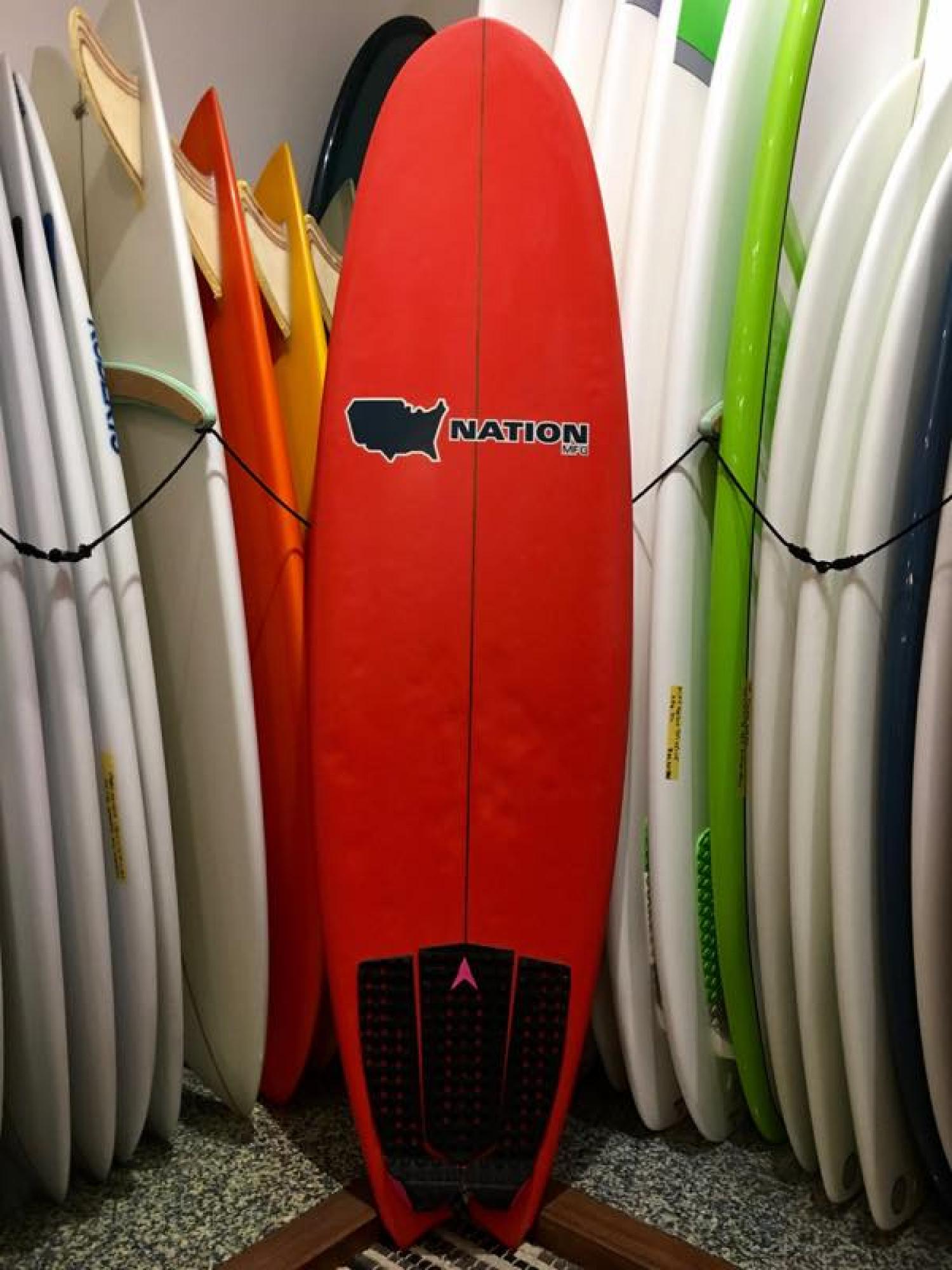 USED BOARD (NATION Galactic Laser 5.10 )